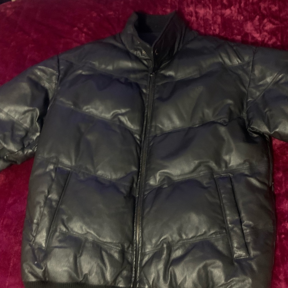 Wesc Men's Dark Puffer Jacket